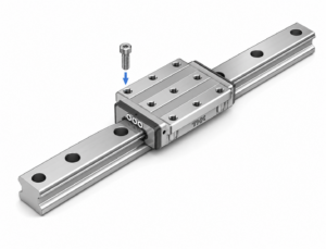 [THK] — HSR-100/120/150HR LM Guide Block (Full Ball, Big Scale, 6-tap Narrow Width)