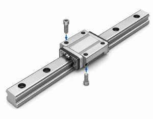 [THK] — NR-CX/LCX/SLCX LM Guide Block (Full Ball, Super Heavy Load, Flange Type)