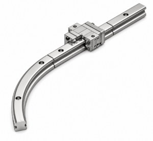 [THK] — HMG Straight-Curve LM Guide Block (HSR + HCR Combined, Continuous Motion)