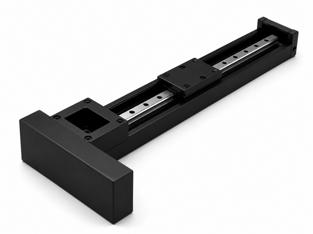 [THK] — SKR46 LM Guide Actuator, Motor Parallel, Block A/B (With Cover, φ46)