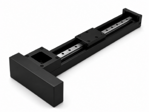 [THK] — SKR55 LM Guide Actuator, Motor Parallel (Flange 60°), Block A/B (No Cover, φ55)