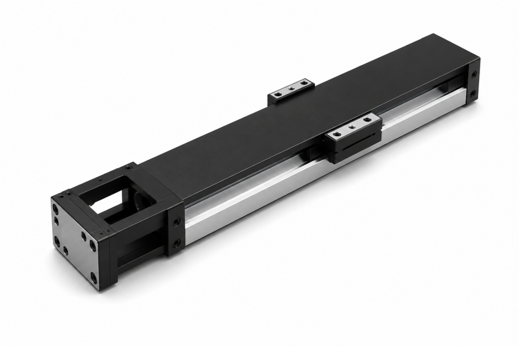 [THK] — KR20 LM Guide Actuator, No Cover, Motor In-line (Long Block ×2)