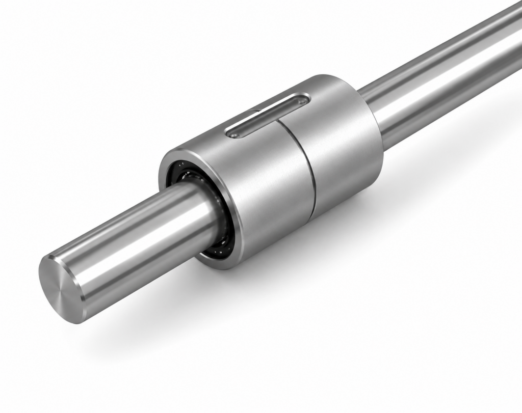 [THK] — LT Ball Spline Nut (Medium-Torque, Cylindrical with Keyway)