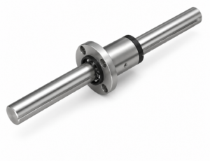[THK] — LF-X Ball Spline Nut (Medium-Torque, Compact Flange)