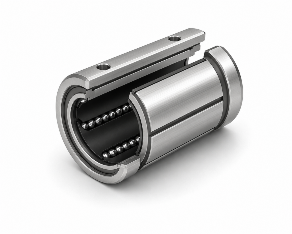 [THK] — LM-MGA-OP Linear Bush Stainless Open Type Metal Retainer (LM13MGA-OP~LM40MGA-OP)