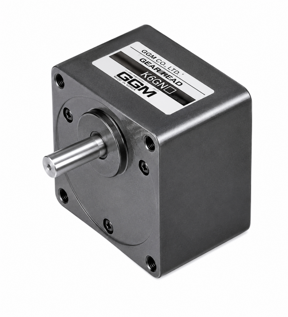 [GGM] — K7G□C Gear Head for 15W Motor (□70mm, Ball Bearing + Metal Bearing, 1/3–1/200, incl. Decimal (K7G10BX))