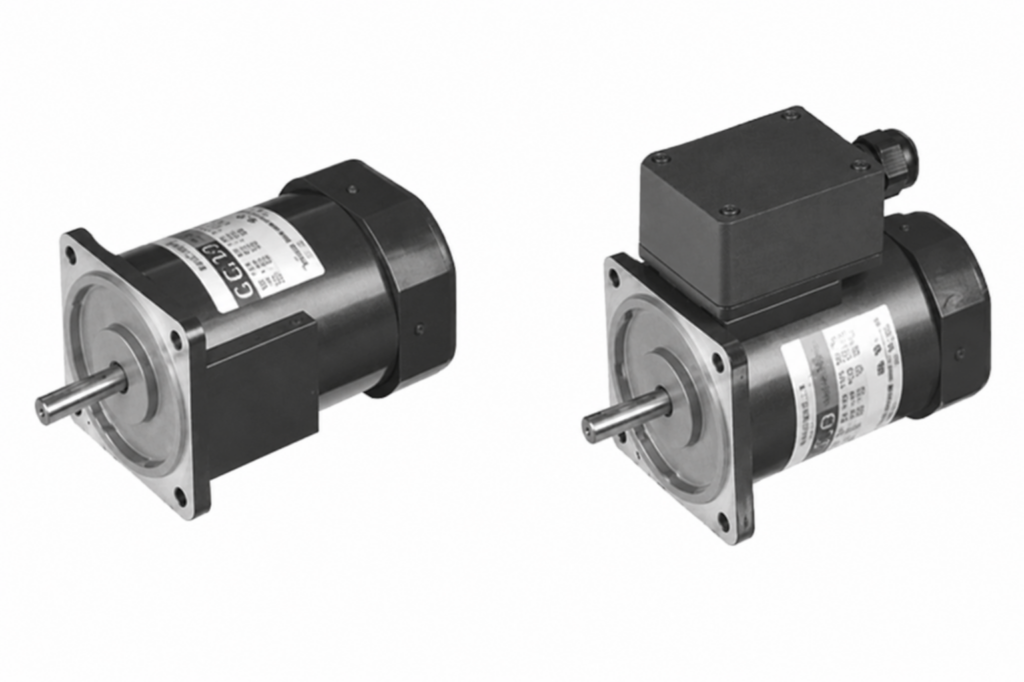 [GGM] — 120W □90mm Single-phase AC Induction Geared Motor (50Hz, Terminal box (metal))